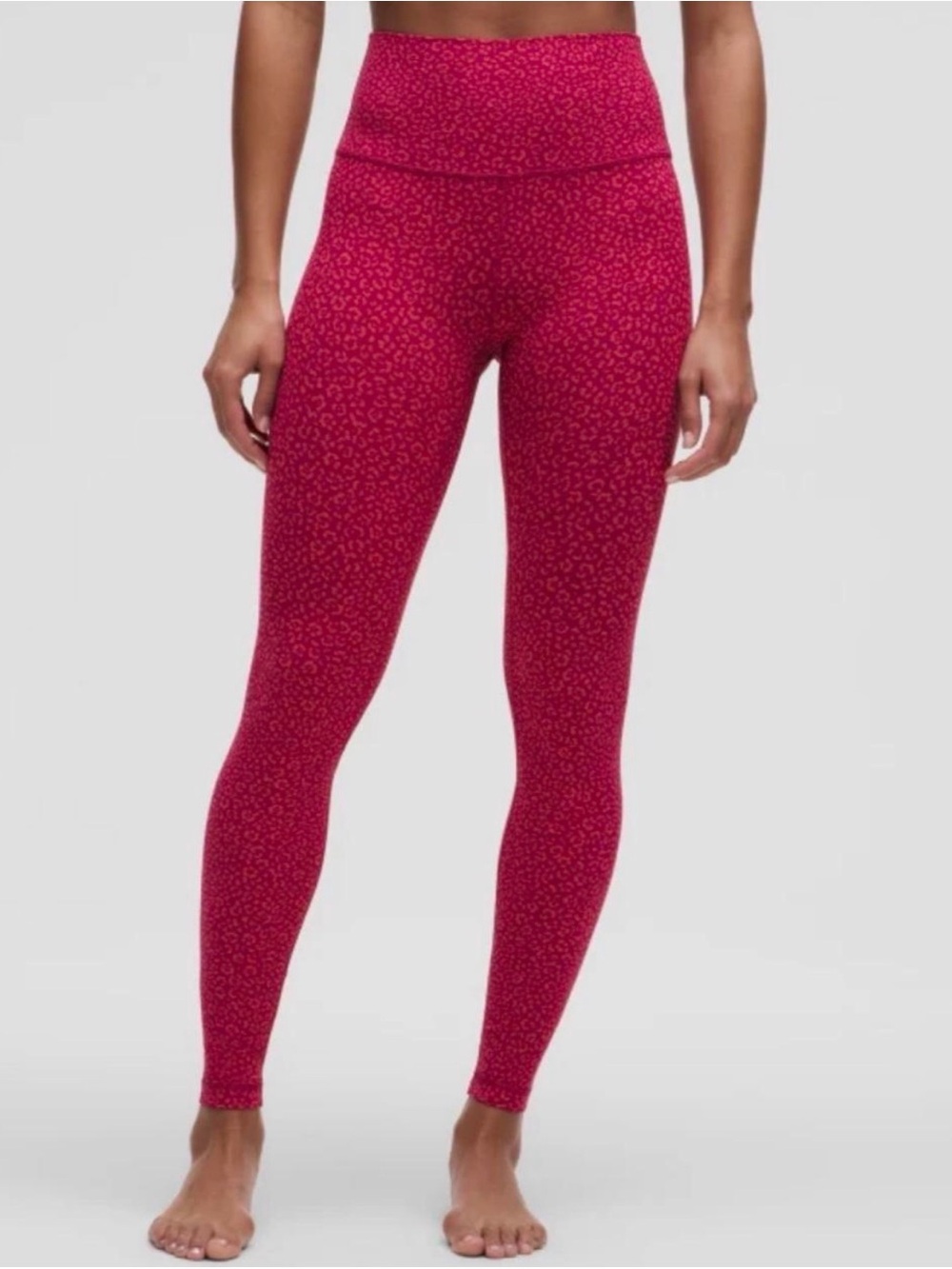 lululemon athletica High-Rise Magenta Leopard Leggings